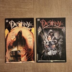 DESTINY "A Chronicle of Deaths Foretold" Issues #1 & 3 DC Comics 1997 TPB GN